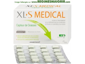 XLS Médical Capteur de Graisses 60 comprimés