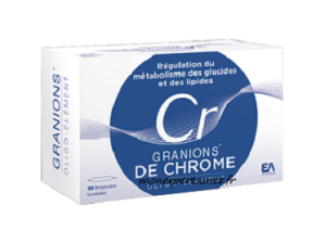 GRANIONS DE CHROME BOITE DE 30 AMPOULES