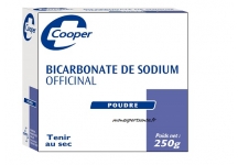 BICARBONATE DE SODIUM POUDRE COOPER 250GR 