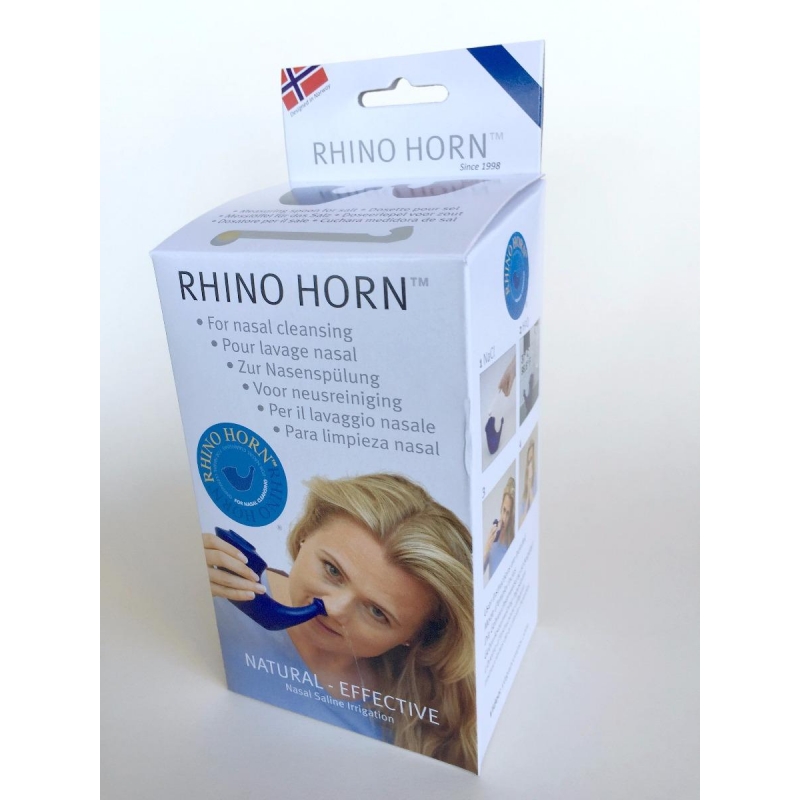 Rhino Horn Lavage De Nez Bleu 1 Pièce