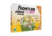 FRONTLINE TRI-ACT CHIENS 5-10KG 3 PIPETTES