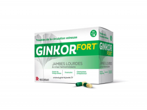 GINKOR FORT HEMORROIDES ET CIRCULATION VEINEUSE BTE 60